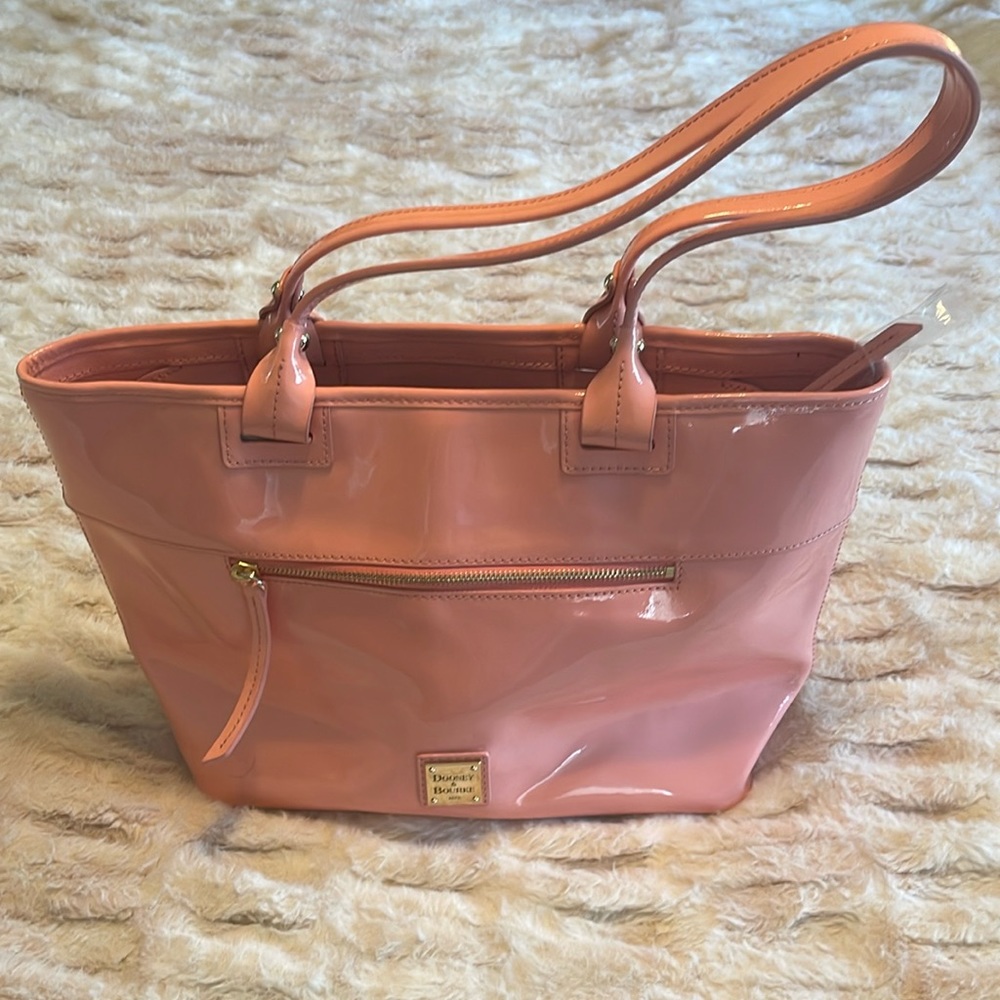 Pink Dooney & Burke shoulder/tote purse